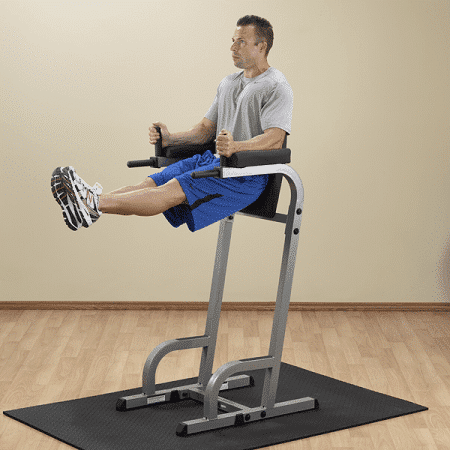 Leg Raise Exercising Leg Raise On Power Tower