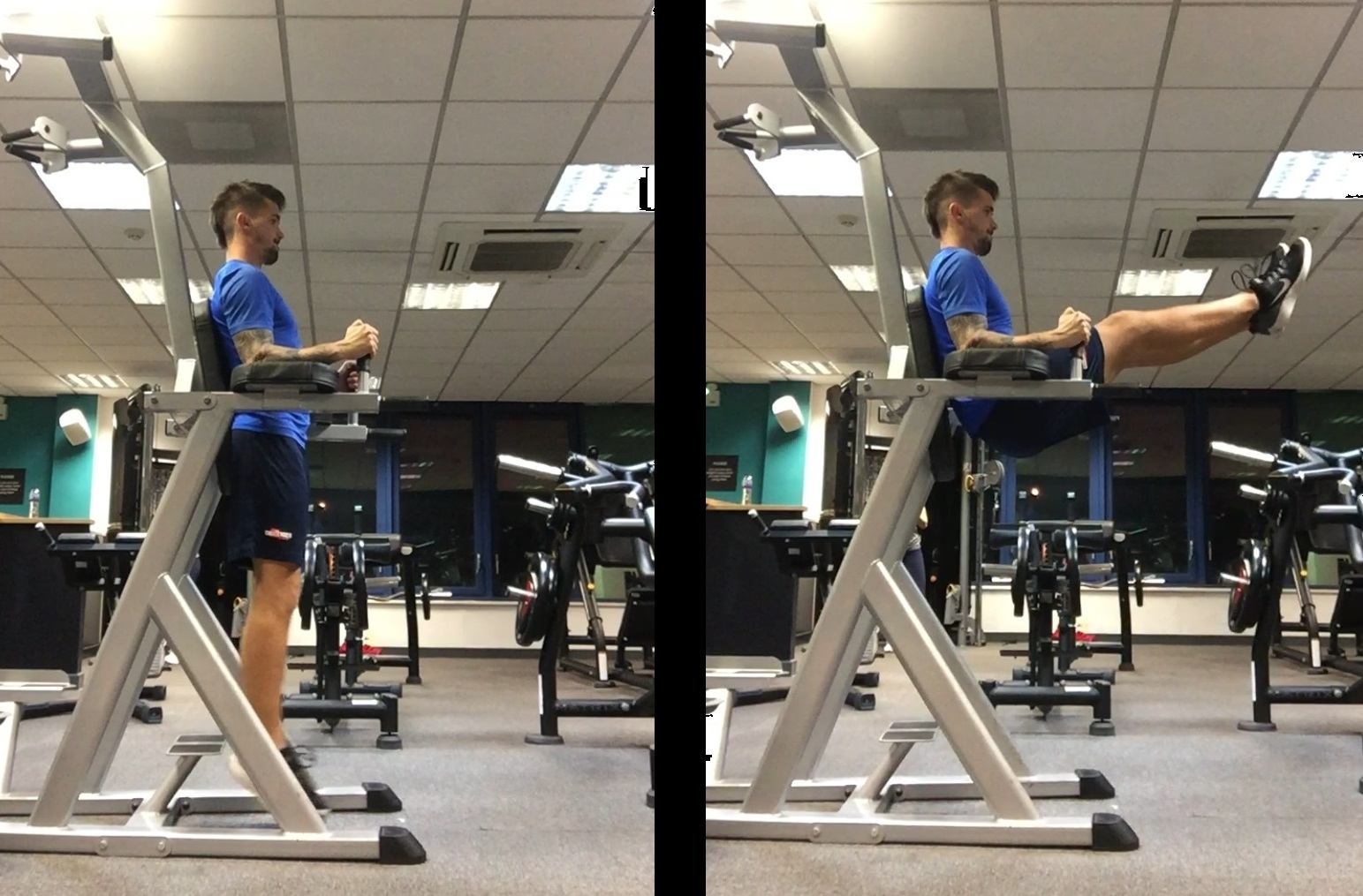 Power Tower Leg Raises