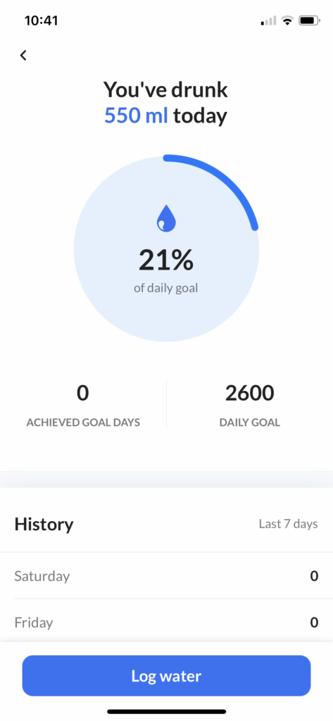 DoFasting Water Tracker