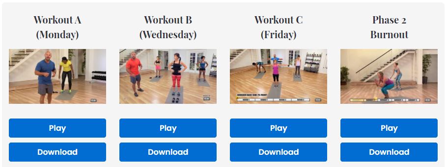 Metabolic Renewal Exercise Plan - Phase 2: Inspire