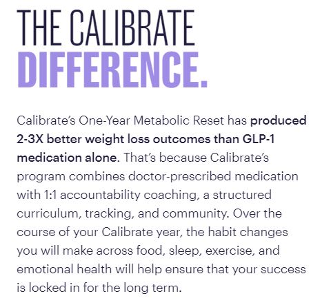 Calibrate Metabolic Reset
