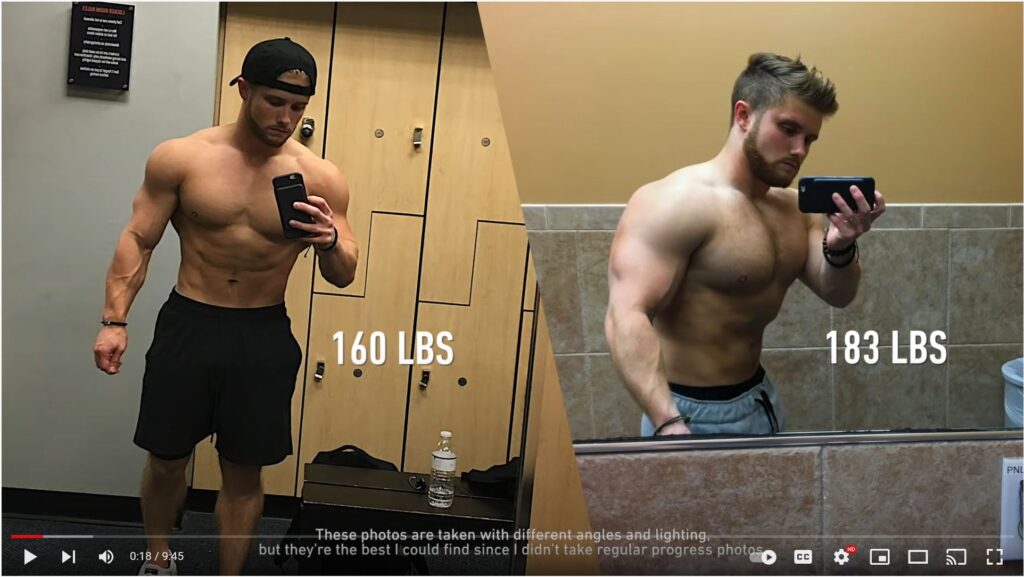 Bear Mode Before and After - Jeff Nippard