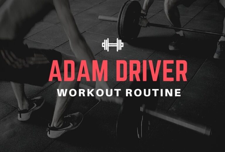 adam driver workout guide