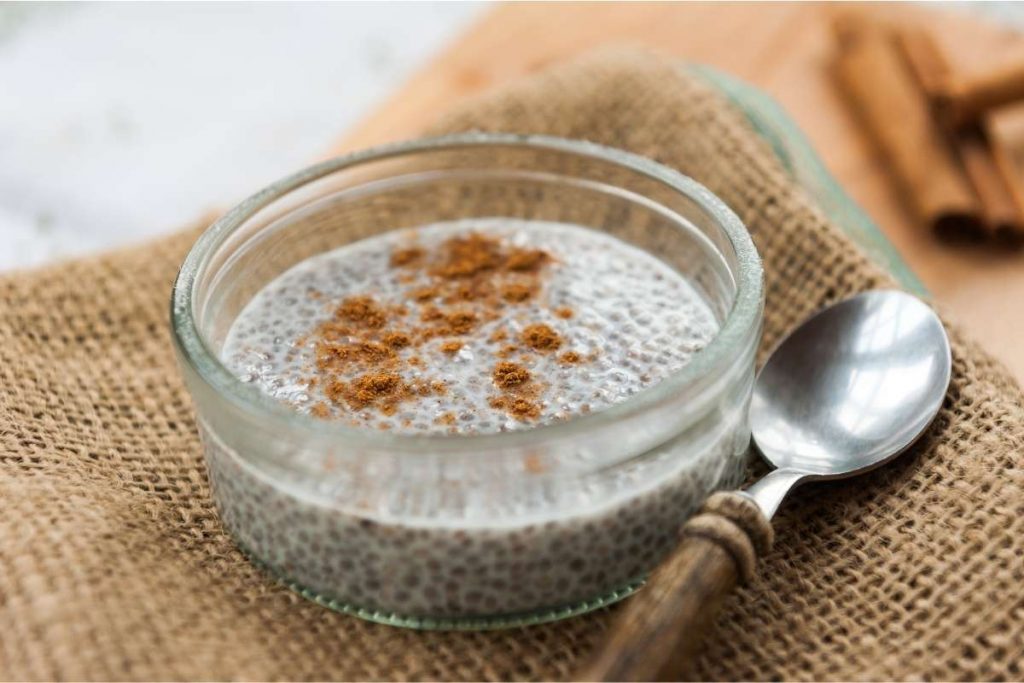 Chia pudding 1000 calorie meal