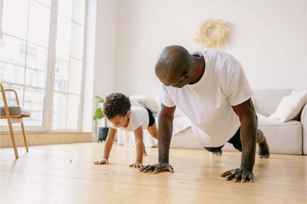 horizontal push exercises for beginners