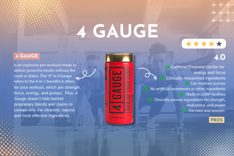 4 Gauge Pre Workout Review