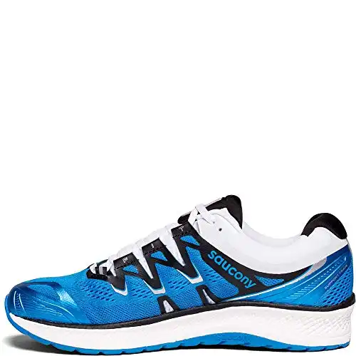 Saucony Men's Triumph ISO 4 Running Shoe, Blue/White, 7 Medium US