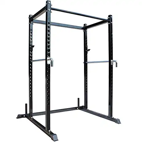 Titan Fitness T-2 Series Short Power Rack, 700 LB Capacity Cage for Weightlifting and Strength Training