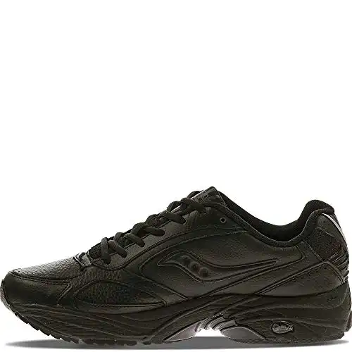Saucony Men's Grid Omni Walking Shoe,Black,11 W