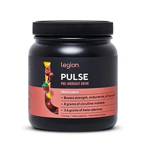 Legion Pulse Pre Workout Supplement