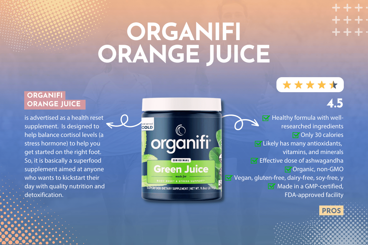 Organifi Orange Juice Review