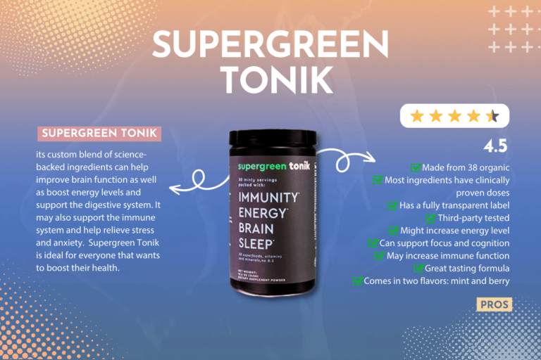 SuperGreen Tonik Review