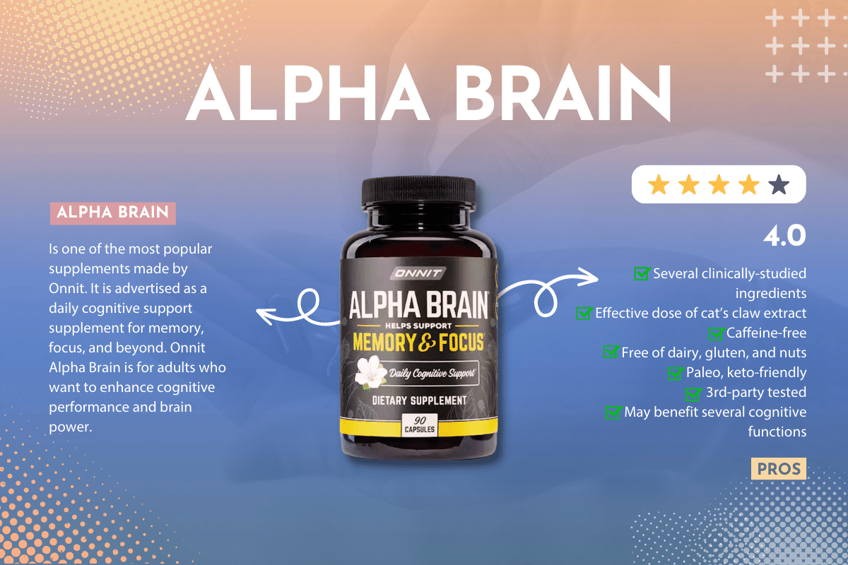 Alpha Brain Review